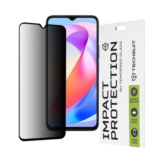 Tvrzené sklo 111D Honor 400, Full Glue Privacy černé